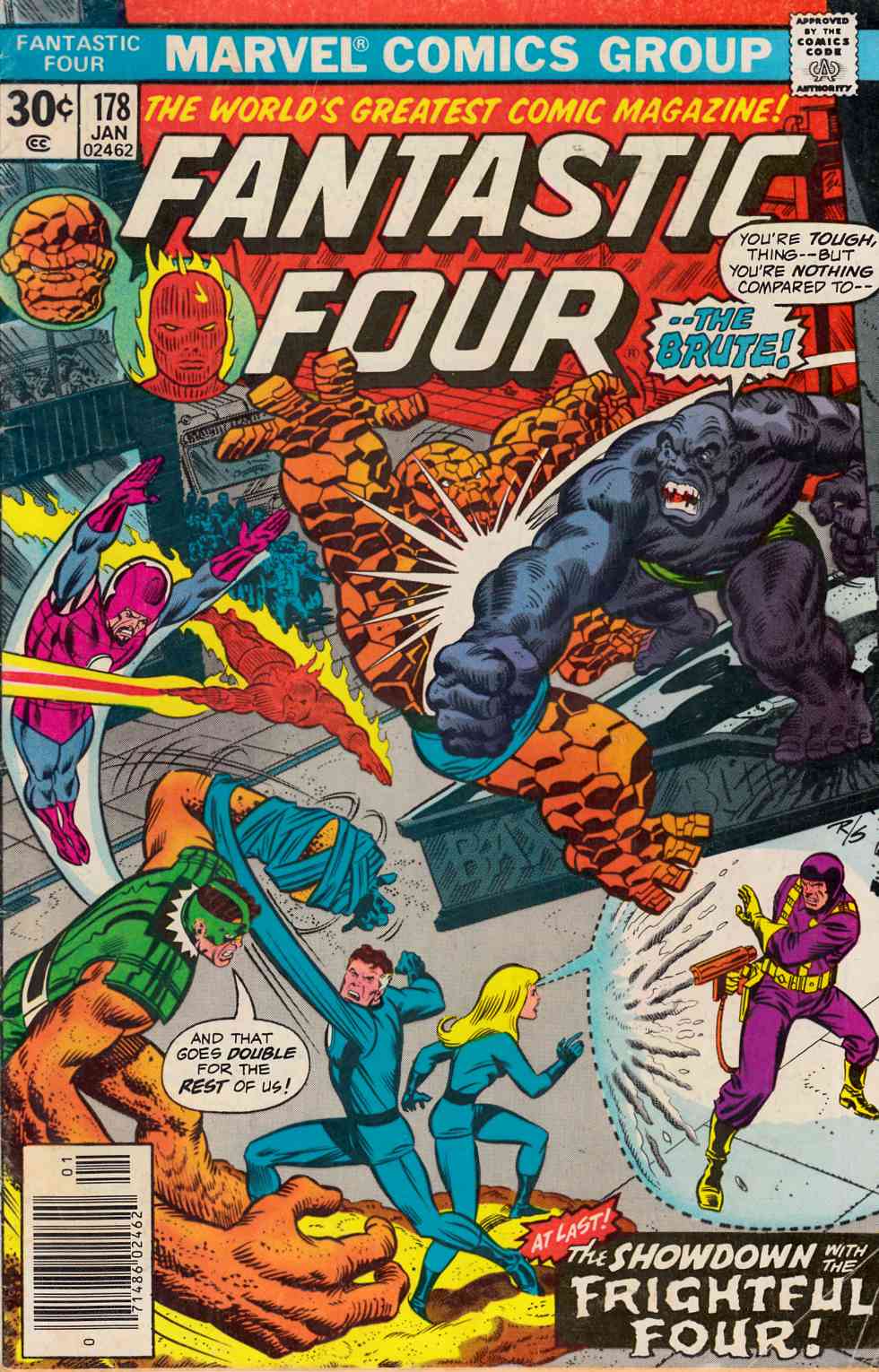 Fantastic Four #178 Very Good Plus (4.5) [Marvel Comic] THUMBNAIL