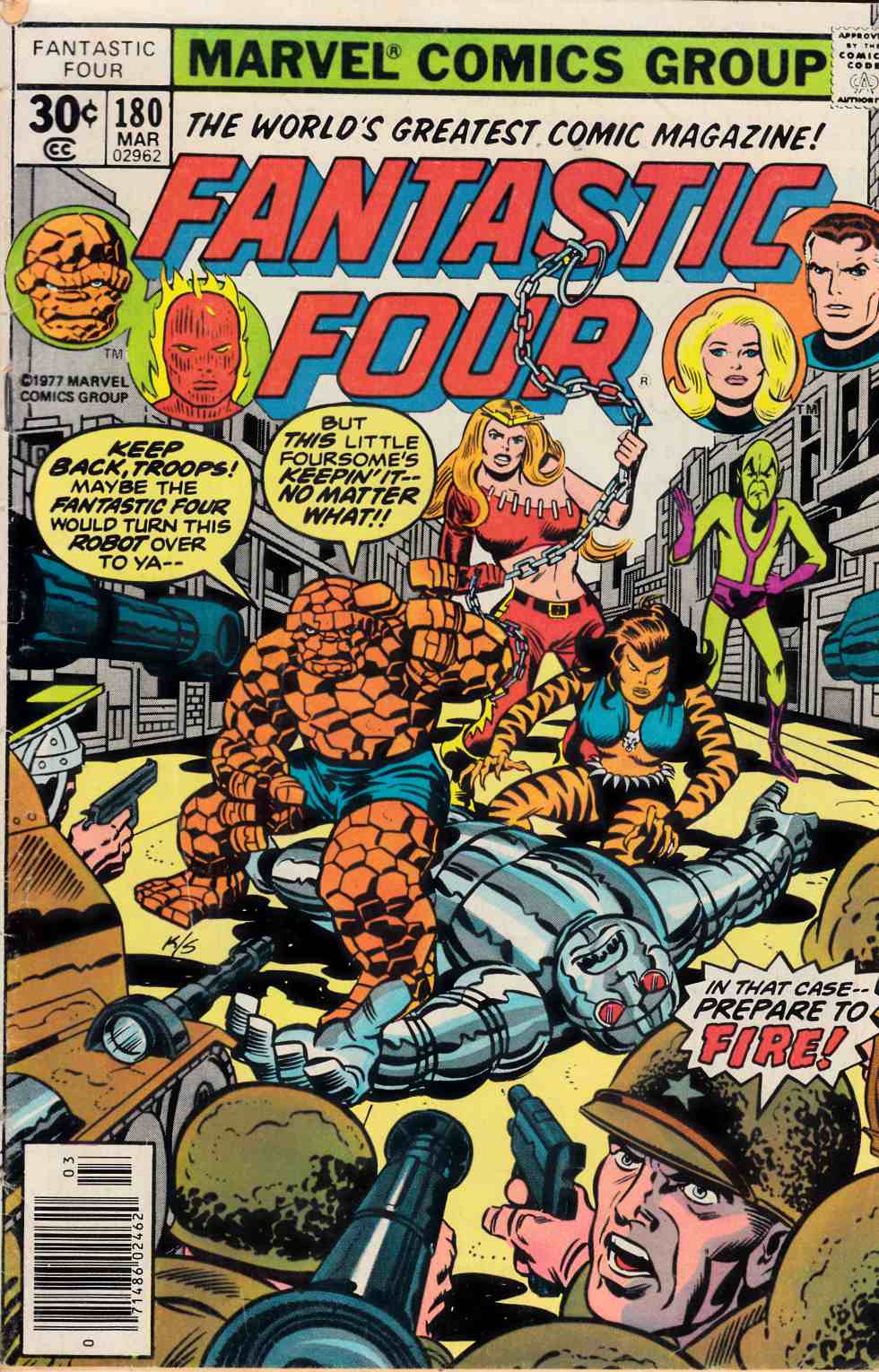 Fantastic Four #180 Good (2.0) [Marvel Comic] THUMBNAIL