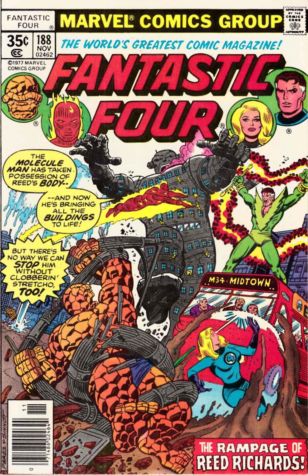 Fantastic Four #188 Very Fine Plus (8.5) [Marvel Comic] THUMBNAIL