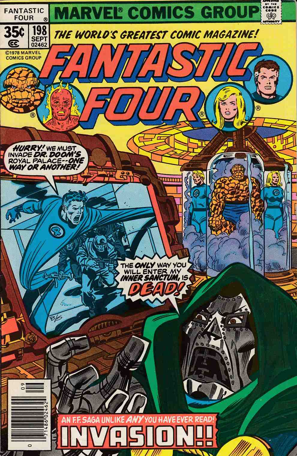 Fantastic Four #198 Very Fine (8.0) [Marvel Comic] THUMBNAIL