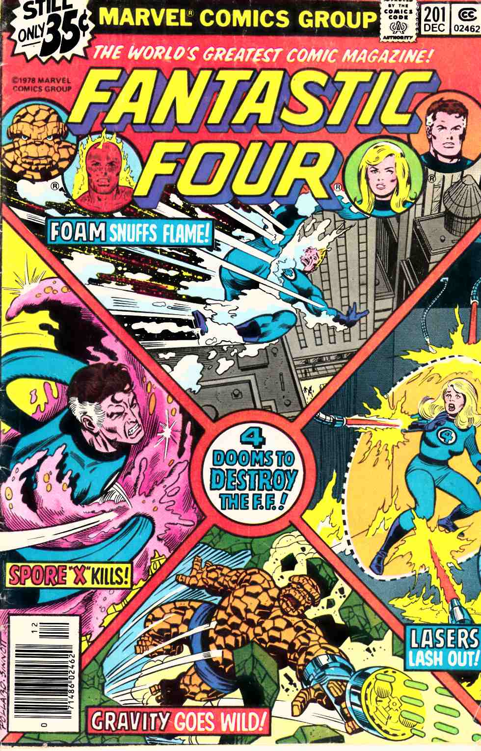 Fantastic Four #201 Very Good (4.0) [Marvel Comic] THUMBNAIL