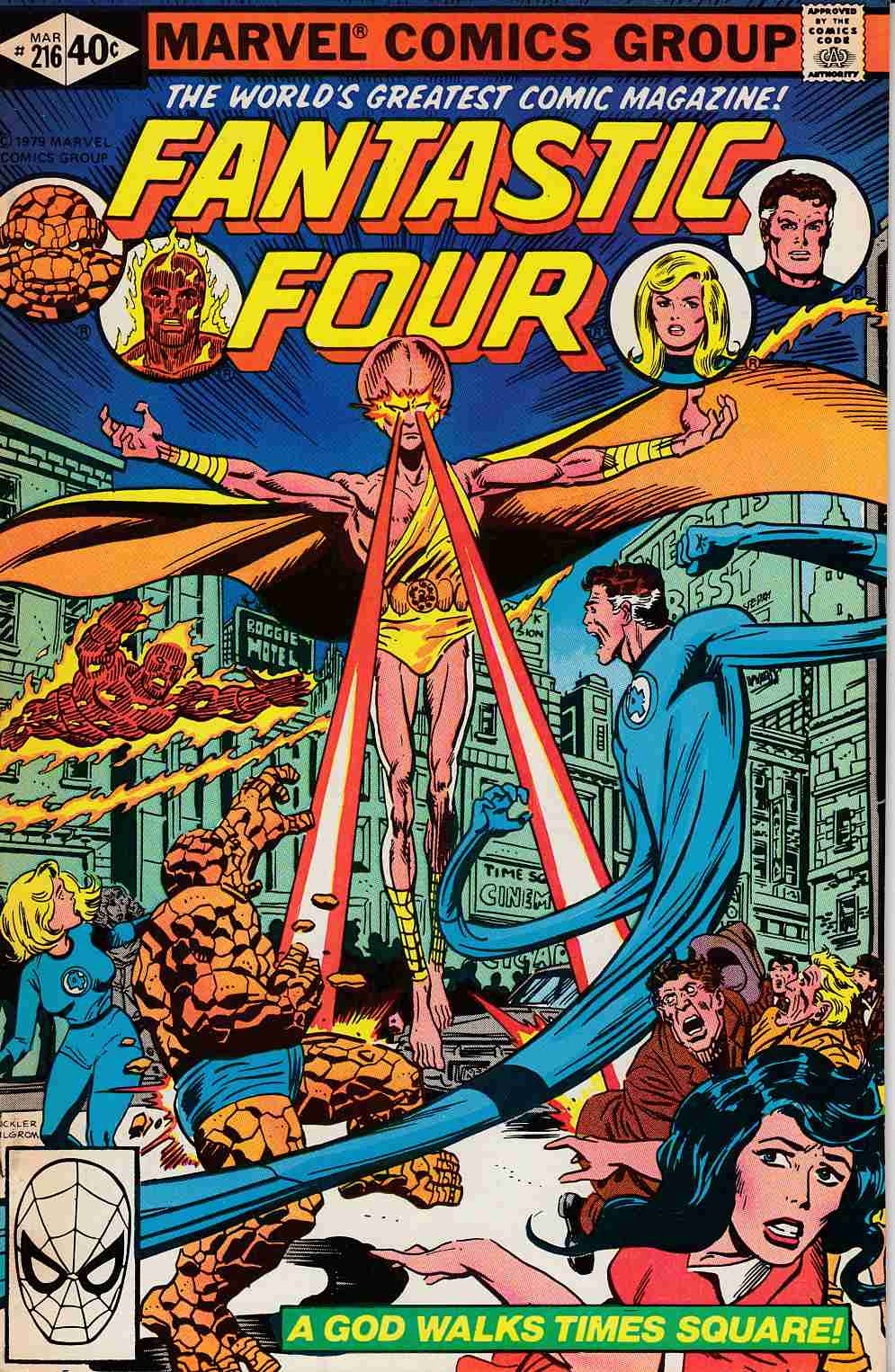 Fantastic Four #216 Near Mint Minus (9.2) [Marvel Comic] THUMBNAIL