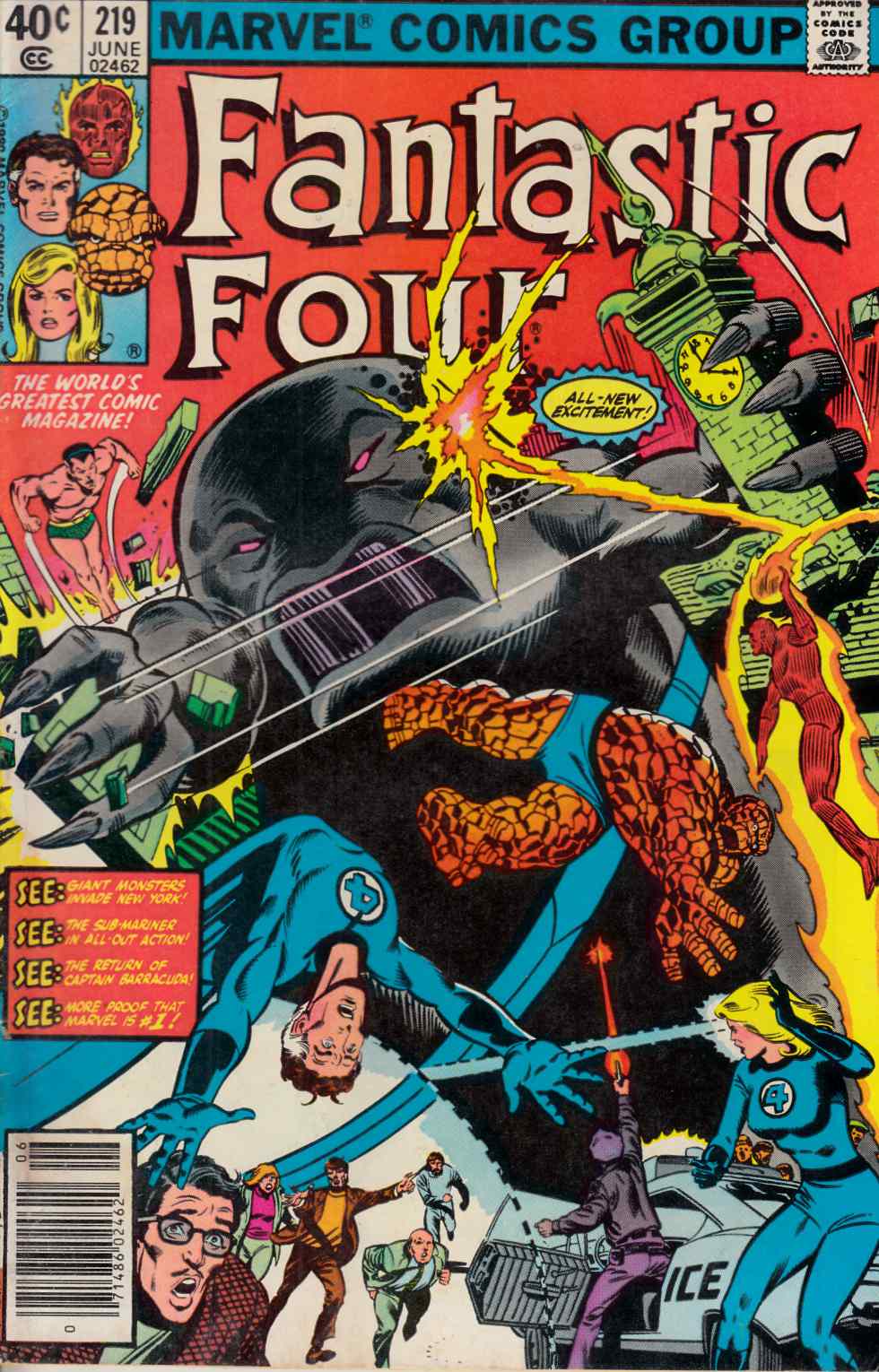 Fantastic Four #219 Newsstand Edition Very Good (4.0) [Marvel Comic] THUMBNAIL