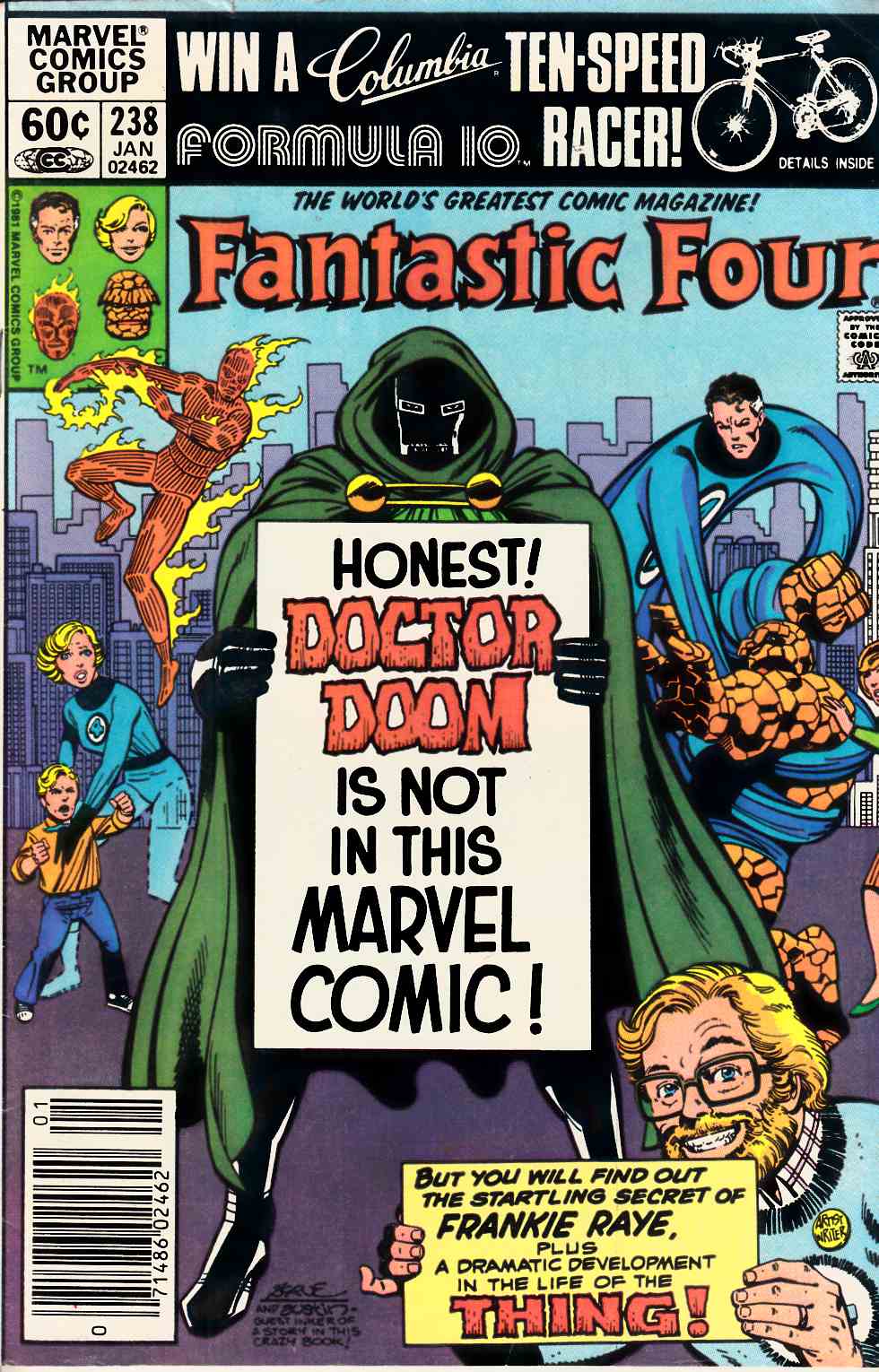 Fantastic Four #238 Newsstand Edition Very Good (4.0) [Marvel Comic] THUMBNAIL