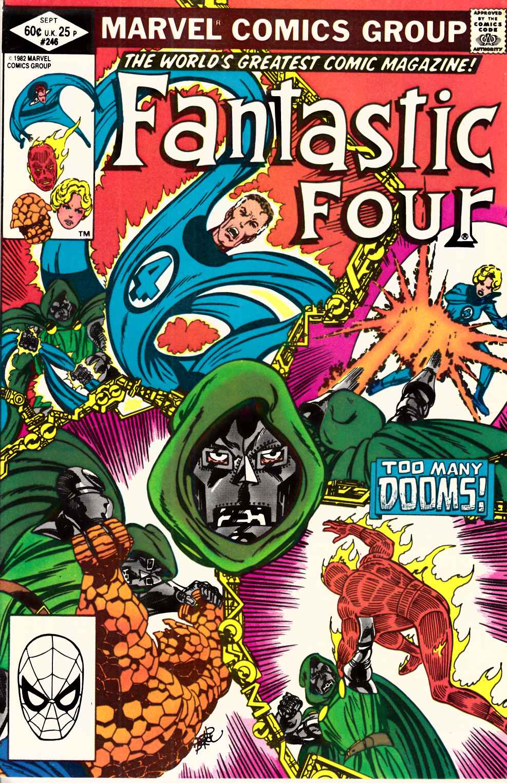 Fantastic Four #246 Very Fine (8.0) [Marvel Comic] THUMBNAIL