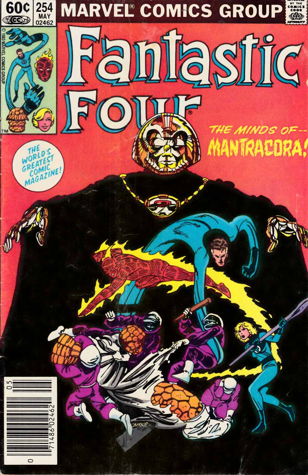 Fantastic Four #254 Newsstand Edition Fine (6.0) [Marvel Comic] THUMBNAIL