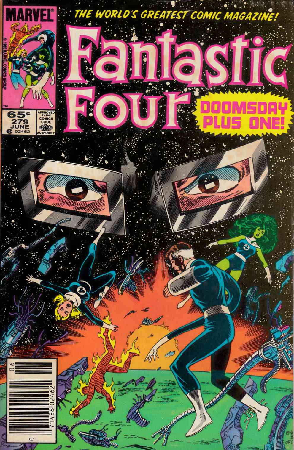 Fantastic Four #279 Newsstand Edition Very Good (4.0) [Marvel Comic] LARGE