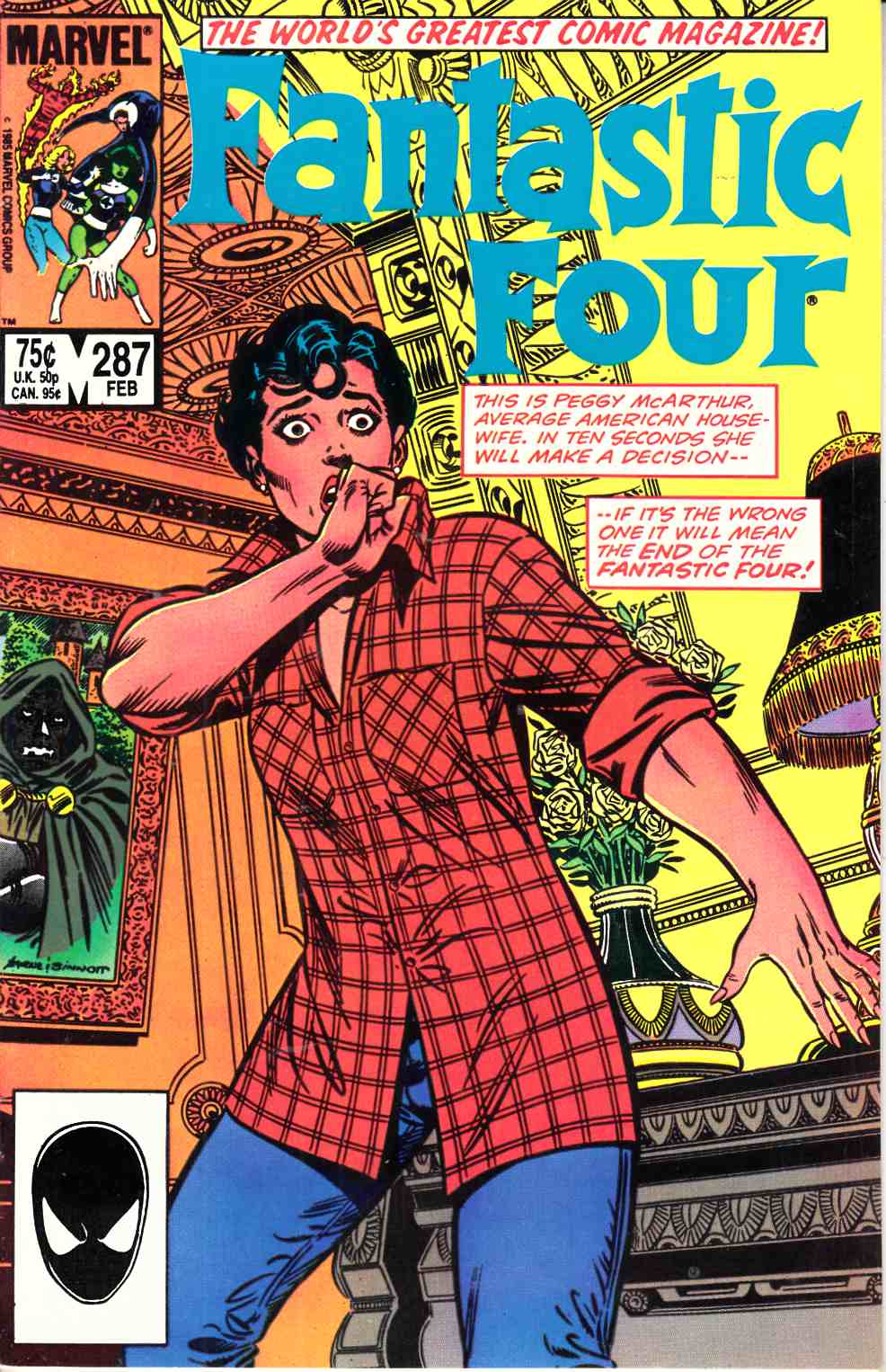 Fantastic Four #287 Fine (6.0) [Marvel Comic] THUMBNAIL