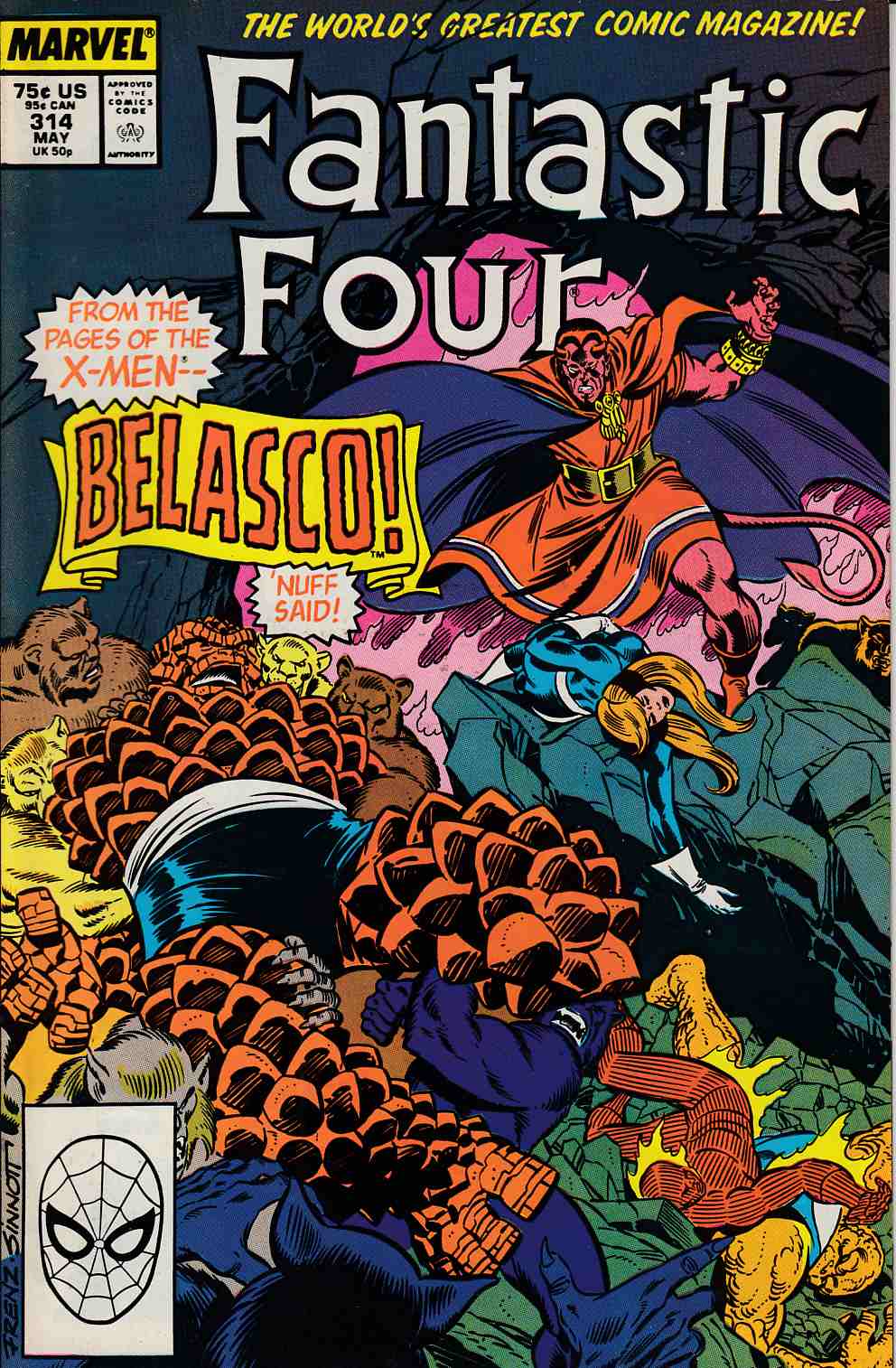 Fantastic Four #314 Very Fine (8.0) [Marvel Comic] THUMBNAIL