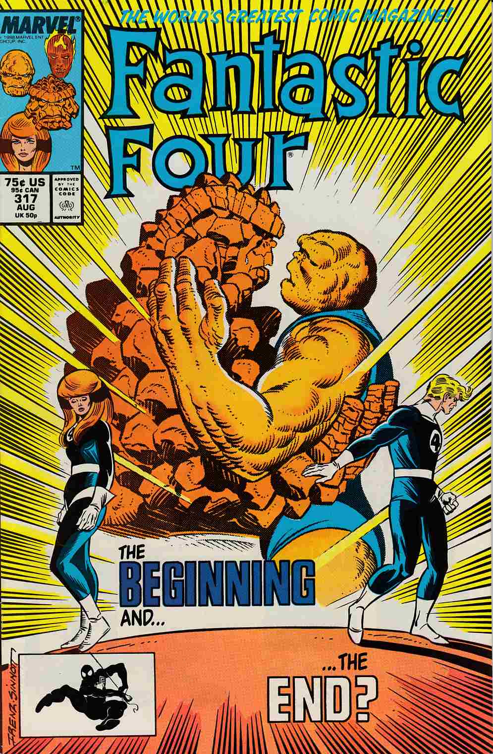 Fantastic Four #317 Very Fine (8.0) [Marvel Comic] LARGE