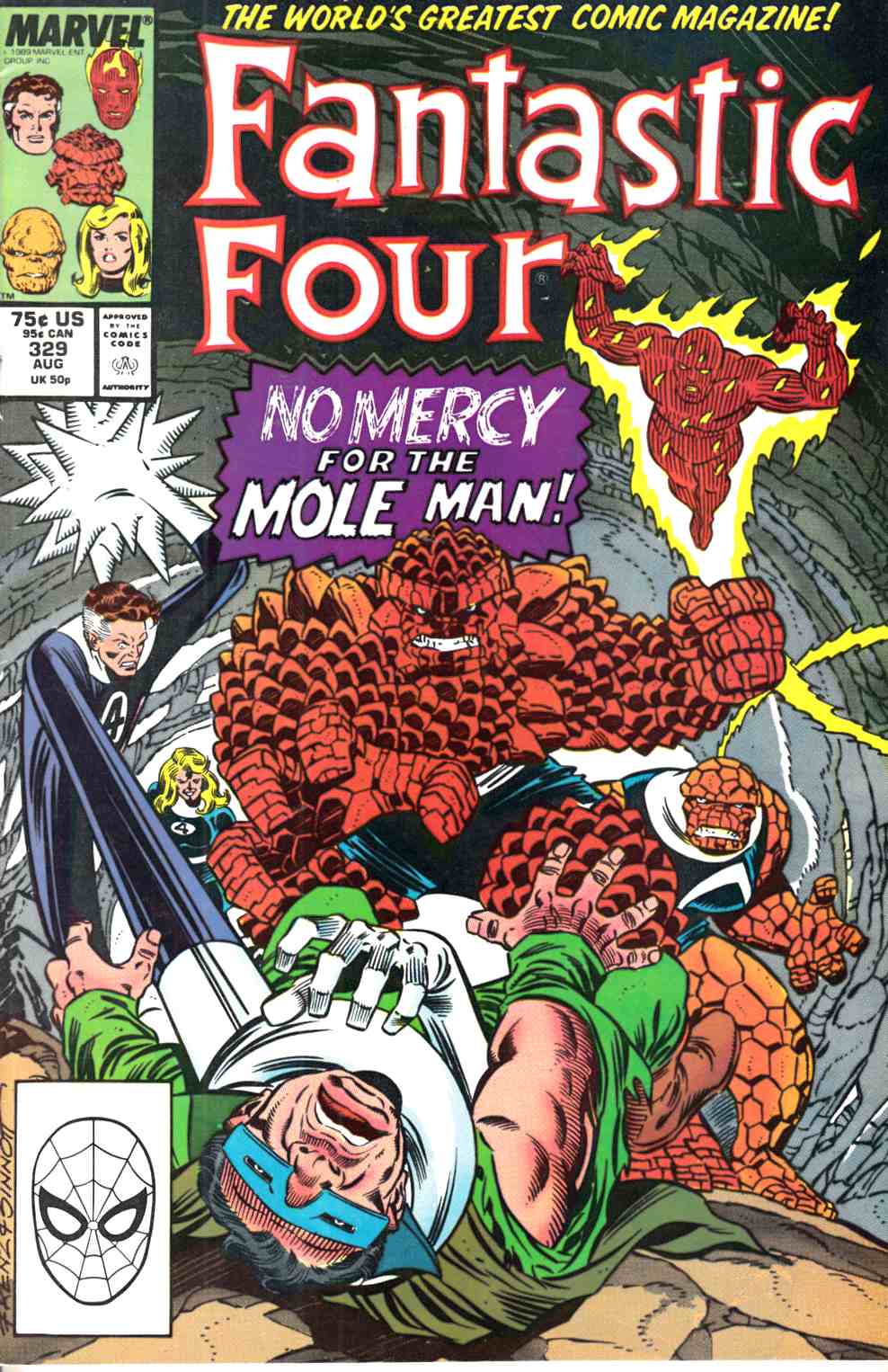 Fantastic Four #329 Very Fine (8.0) [Marvel Comic] LARGE
