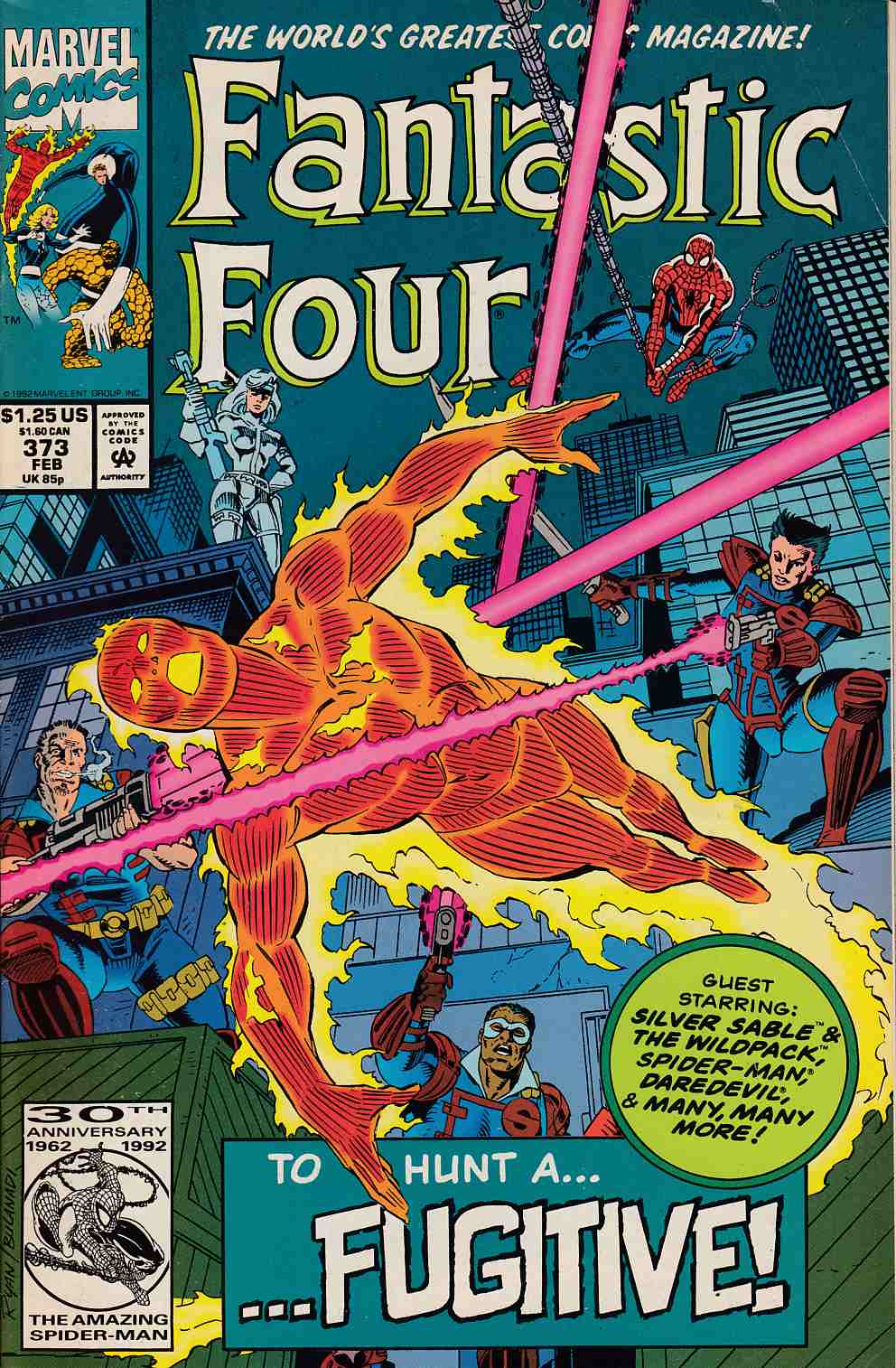 Fantastic Four #373 Fine (6.0) [Marvel Comic] THUMBNAIL