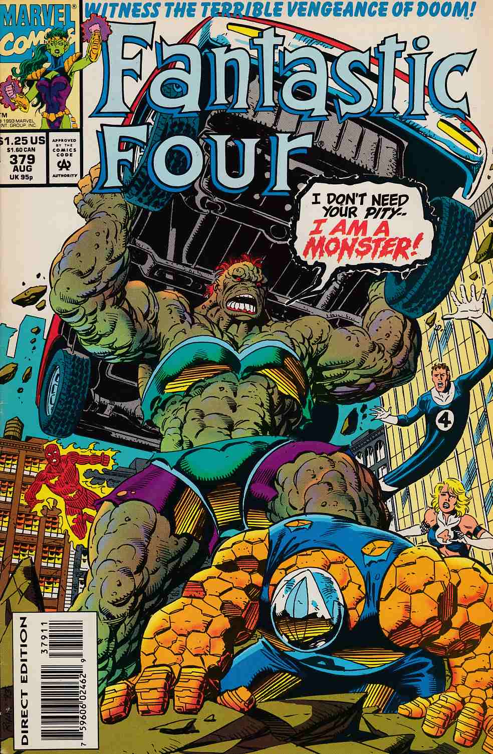 Fantastic Four #379 Near Mint (9.4) [Marvel Comic] THUMBNAIL