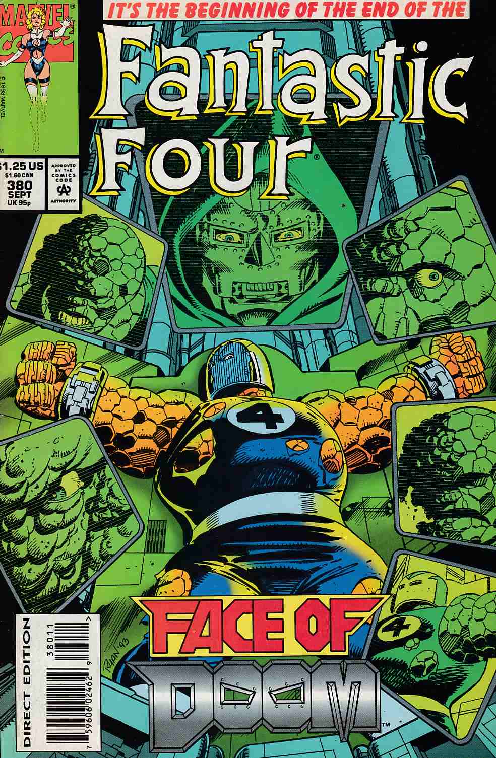 Fantastic Four #380 Near Mint (9.4) [Marvel Comic] THUMBNAIL