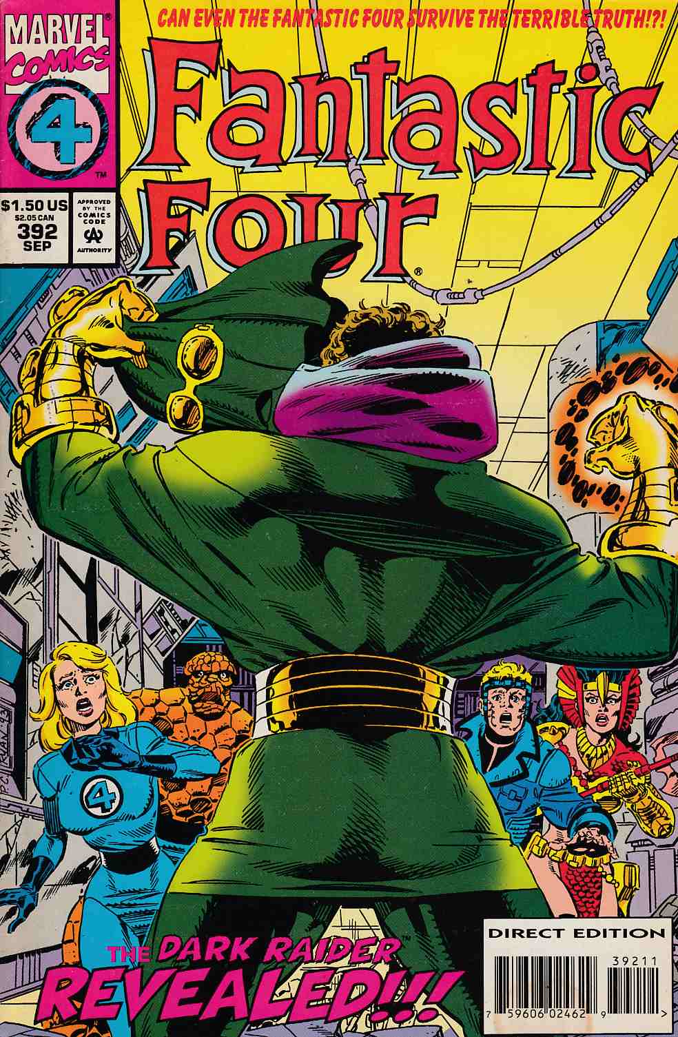 Fantastic Four #392 Fine Minus (5.5) [Marvel Comic] THUMBNAIL