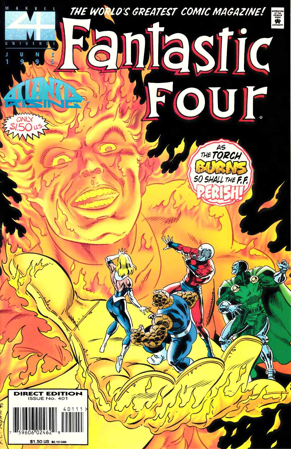 Fantastic Four #401 Very Fine (8.0) [Marvel Comic] LARGE