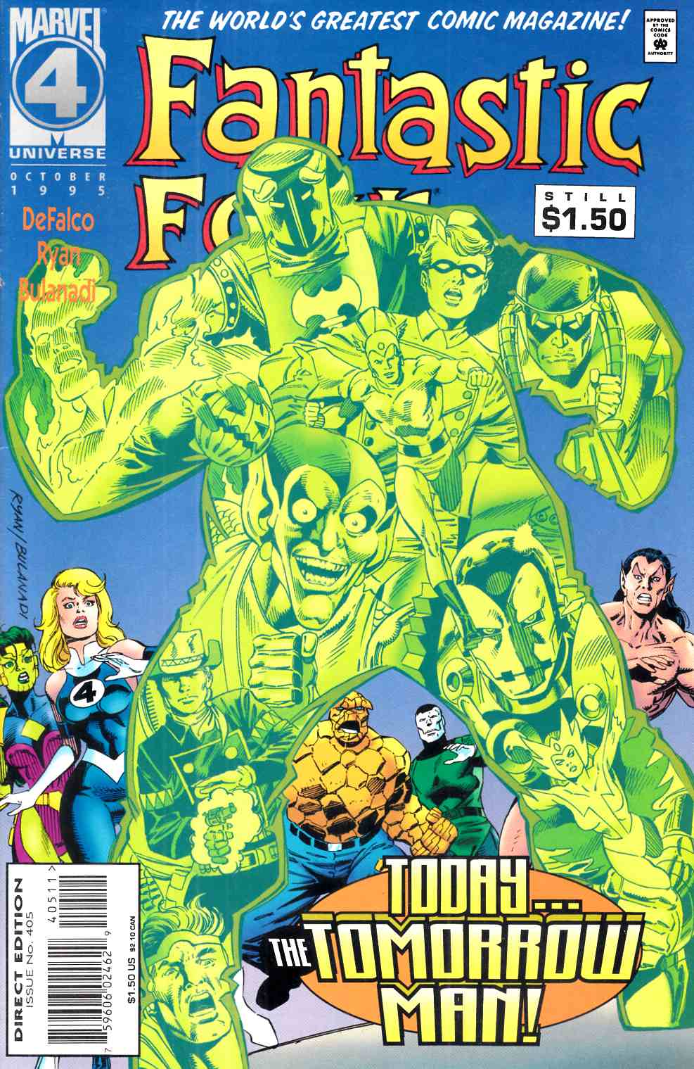 Fantastic Four #405 Very Fine (8.0) [Marvel Comic] THUMBNAIL