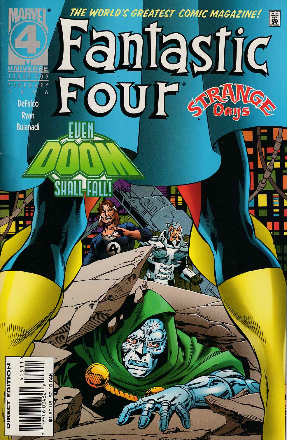 Fantastic Four #409 Near Mint (9.4) [Marvel Comic] THUMBNAIL