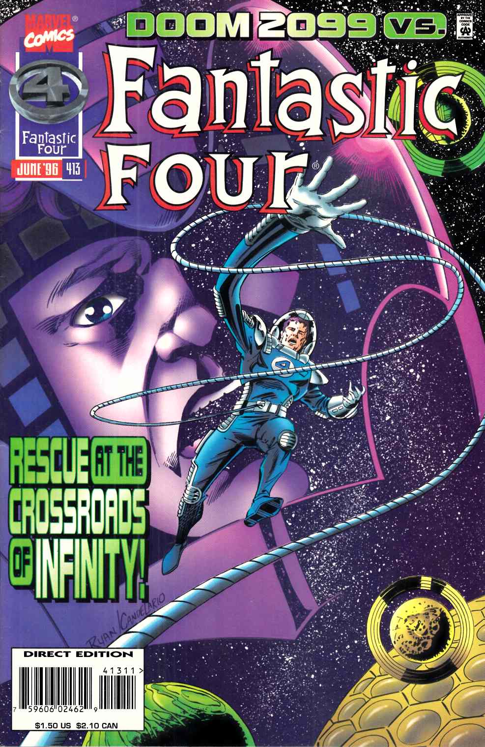 Fantastic Four #413 Very Fine (8.0) [Marvel Comic] LARGE