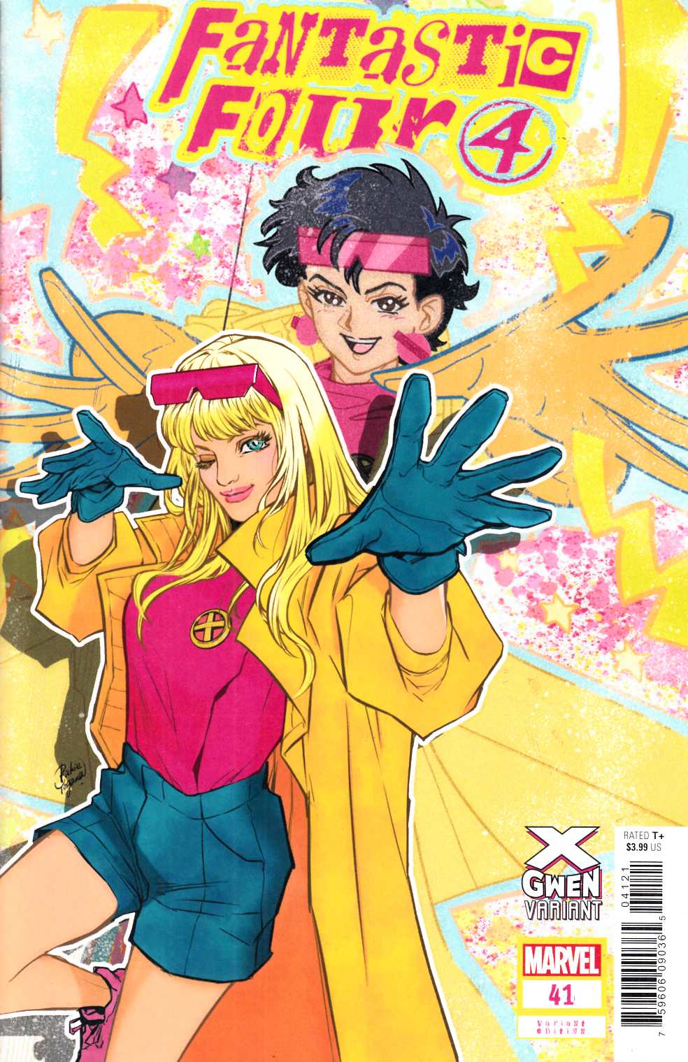 Fantastic Four #41 Yagawa X-Gwen Variant Cover Near Mint (9.4) [Marvel Comic] THUMBNAIL