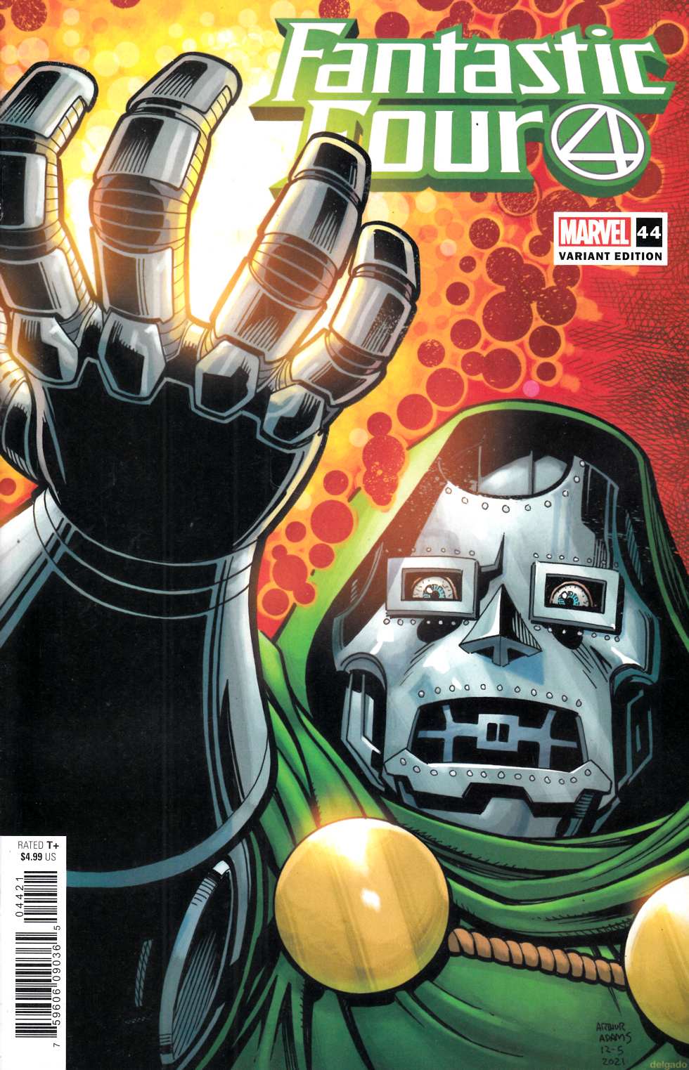 Fantastic Four #44 Adams Variant Cover Near Mint (9.4) [Marvel Comic] THUMBNAIL
