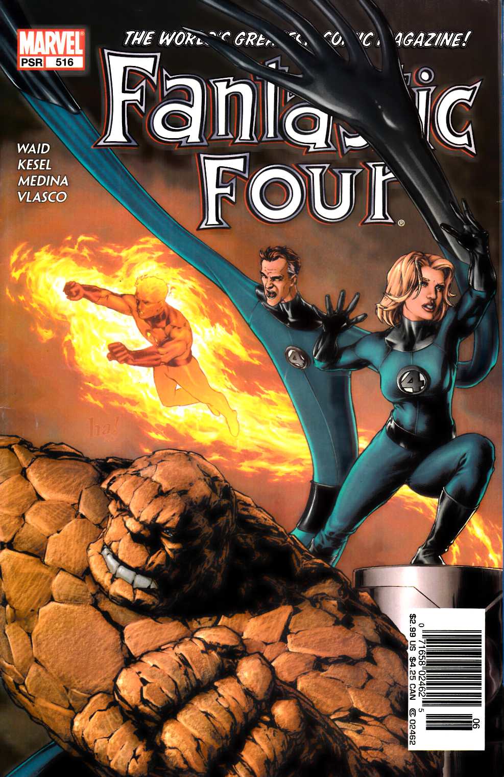 Fantastic Four #516 Newsstand Edition Fine (6.0) [Marvel Comic] THUMBNAIL