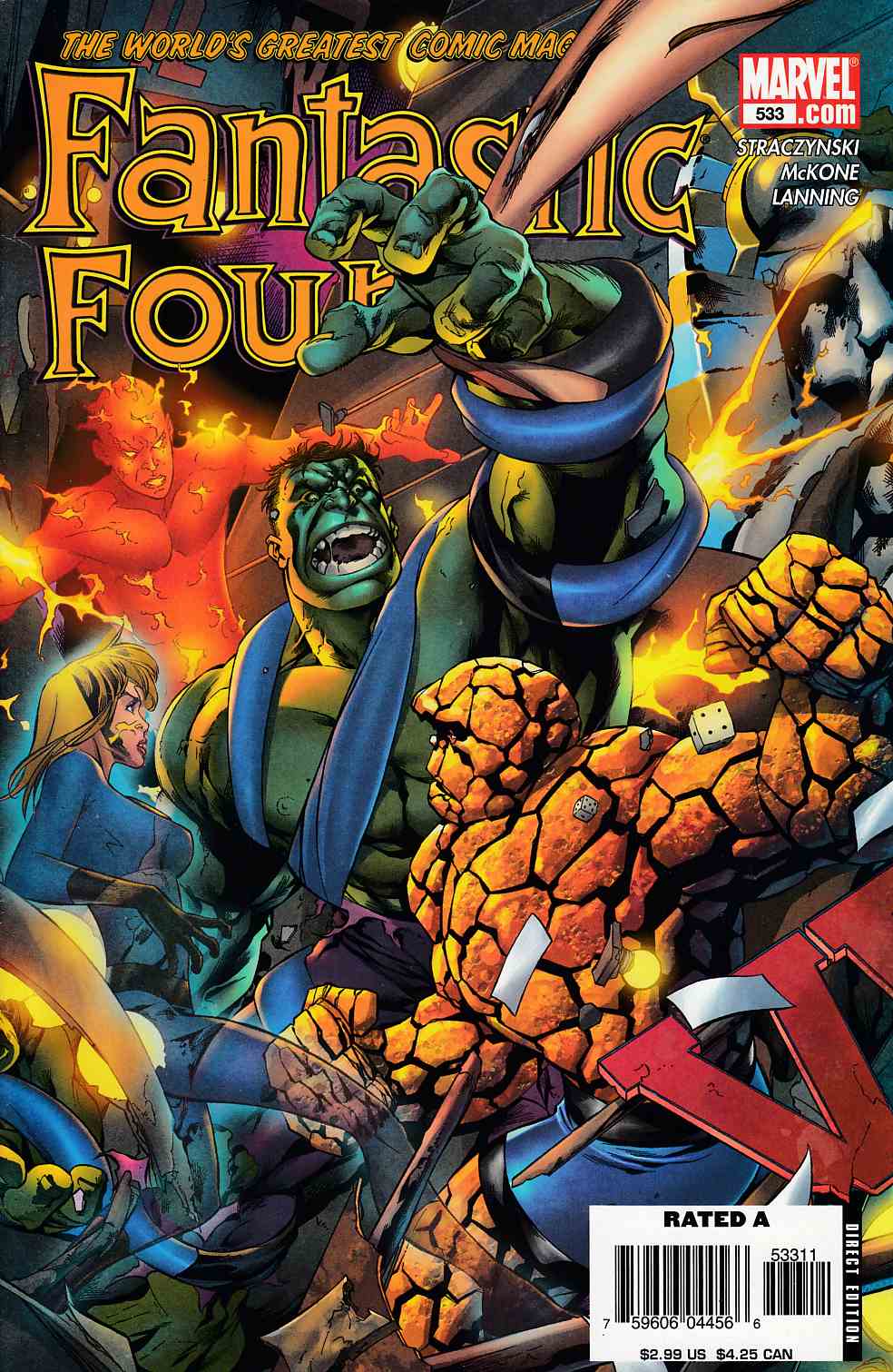Fantastic Four #533 Very Fine (8.0) [Marvel Comic] LARGE
