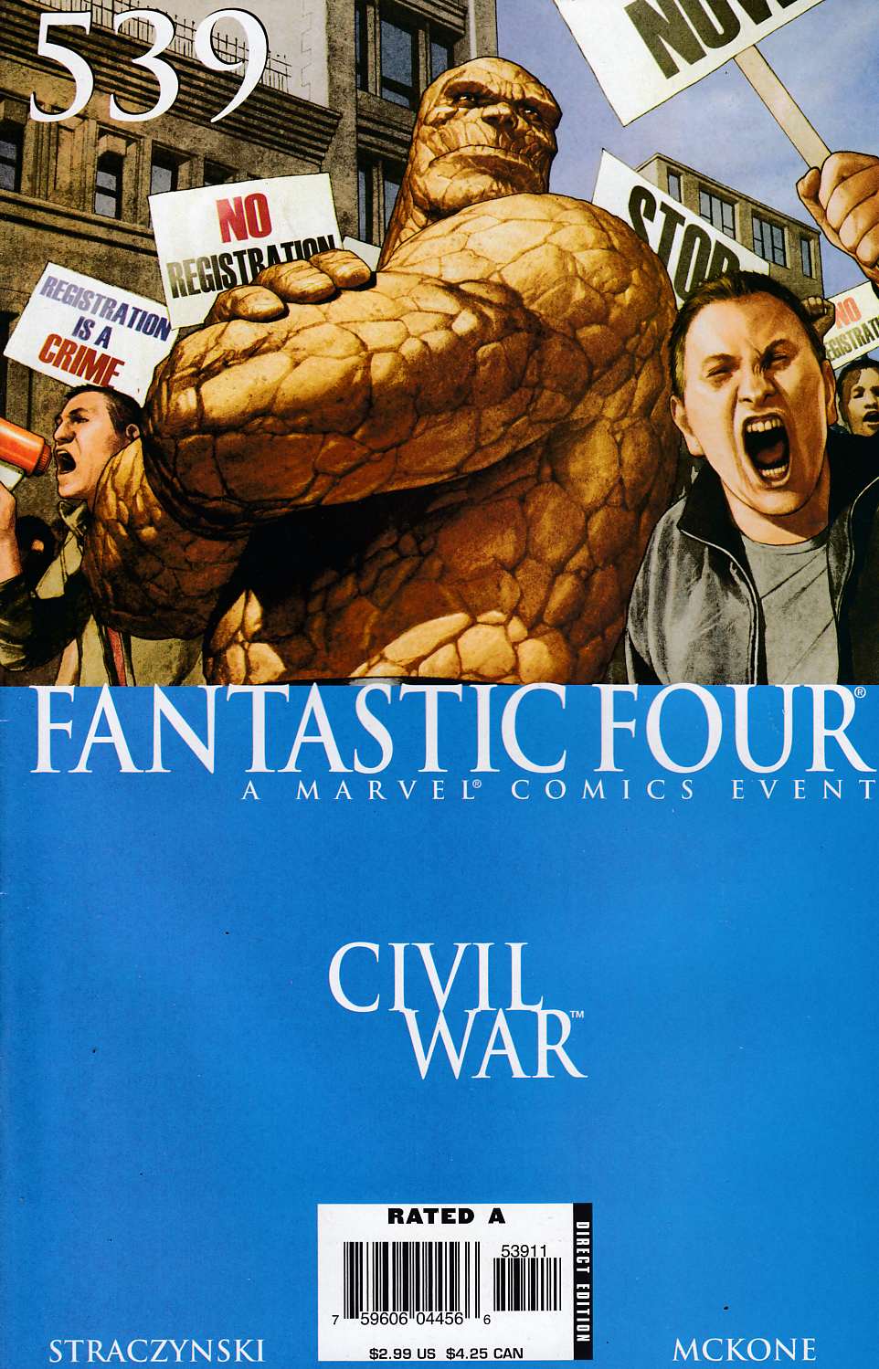 Fantastic Four #539 Near Mint Minus (9.2) [Marvel Comic] LARGE