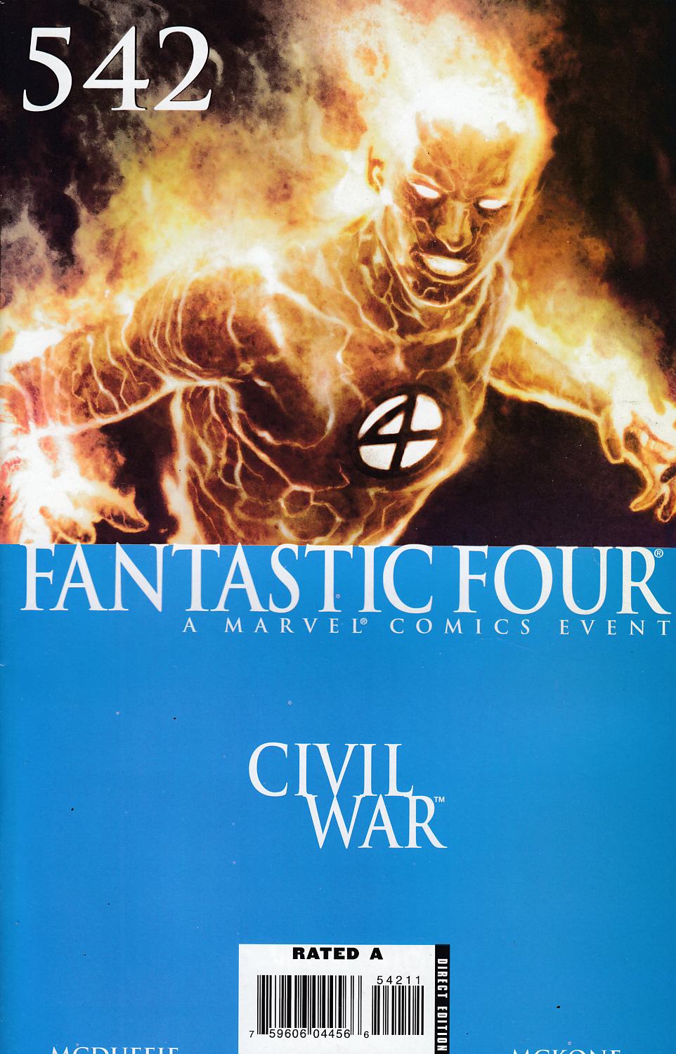 Fantastic Four #542 Near Mint Minus (9.2) [Marvel Comic] LARGE