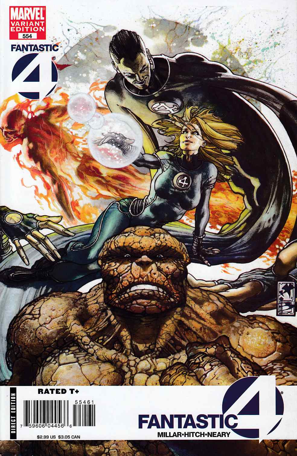 Fantastic Four #554 Bianchi Variant Cover Very Fine (8.0) [Marvel Comic] LARGE