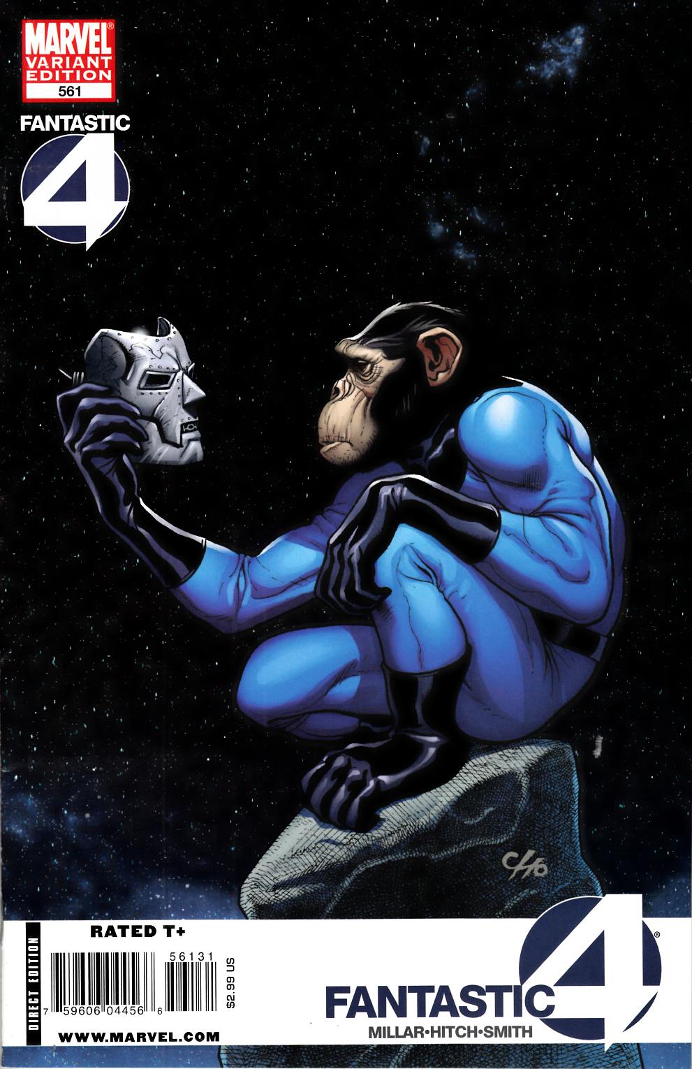 Fantastic Four #561 Cho Monkey Variant Cover Fine (6.0) [Marvel Comic] LARGE