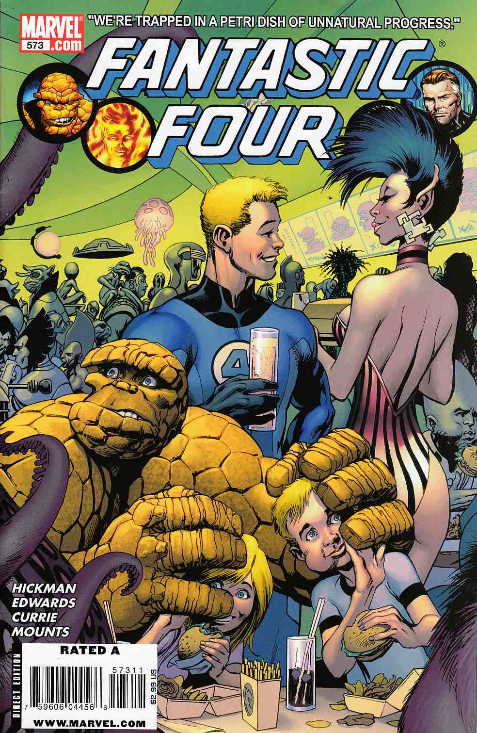 Fantastic Four #573 Near Mint (9.4) [Marvel Comic] THUMBNAIL