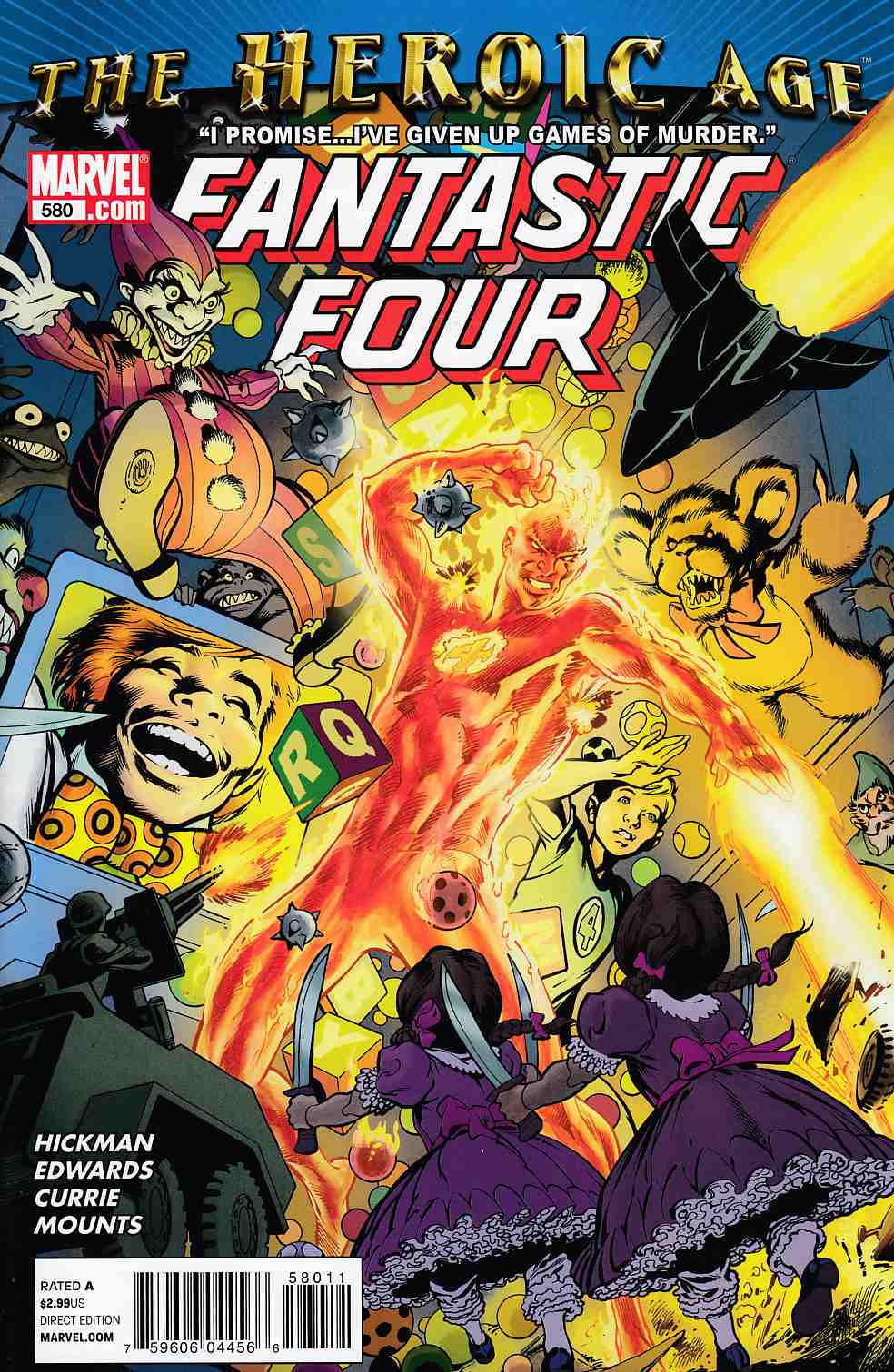 Fantastic Four #580 Near Mint (9.4) [Marvel Comic]