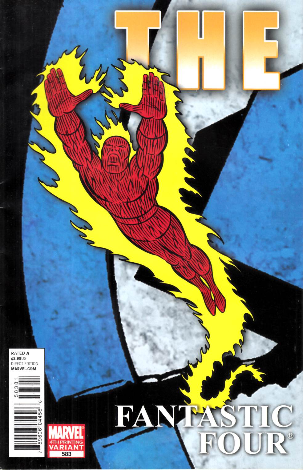 Fantastic Four #583 Fourth Printing Fine (6.0) [Marvel Comic] THUMBNAIL