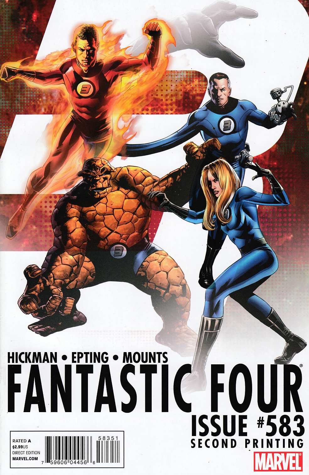 Fantastic Four #583 Second Printing Near Mint (9.4) [Marvel Comic] THUMBNAIL