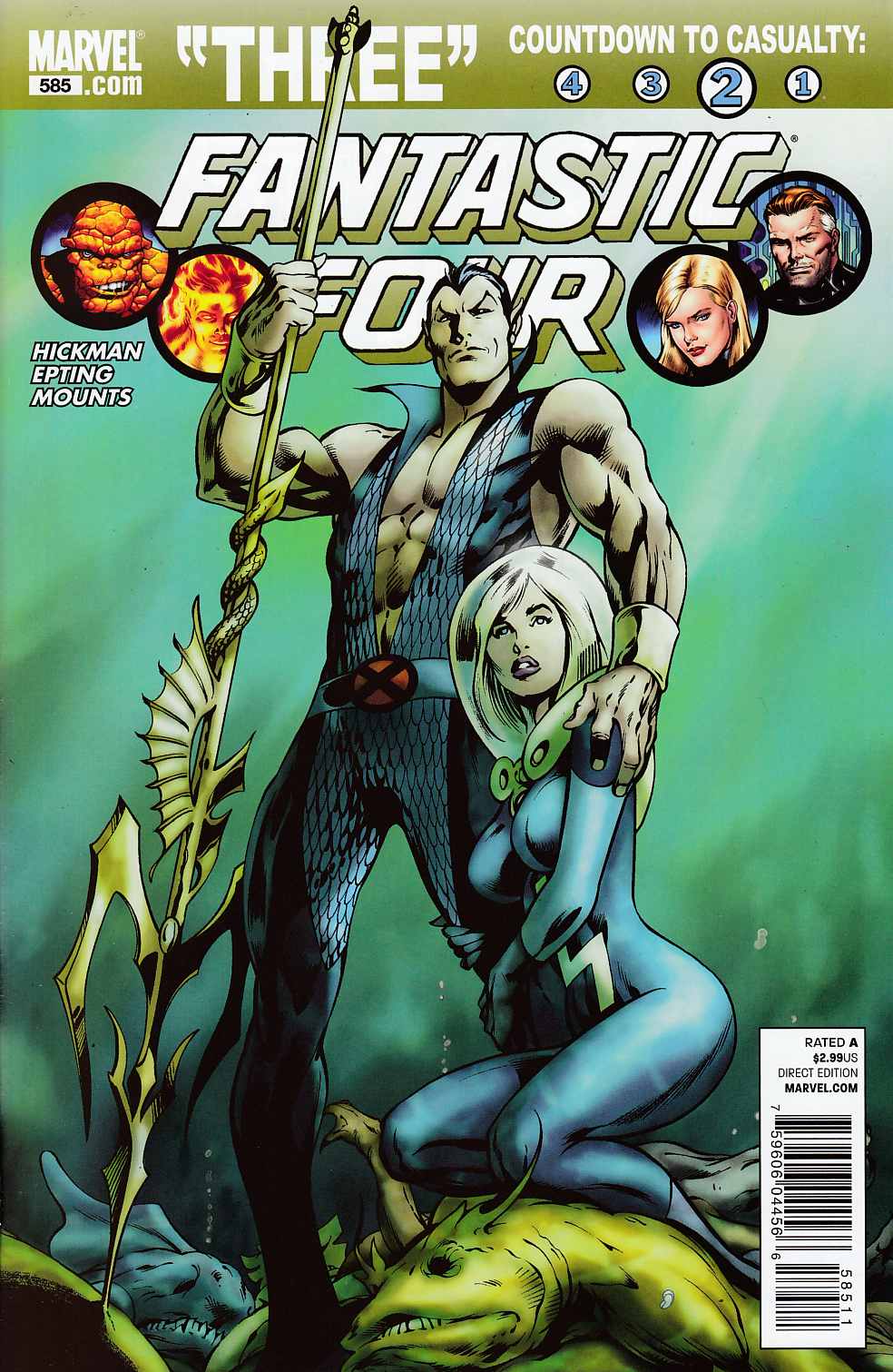 Fantastic Four #585 Near Mint (9.4) [Marvel Comic]