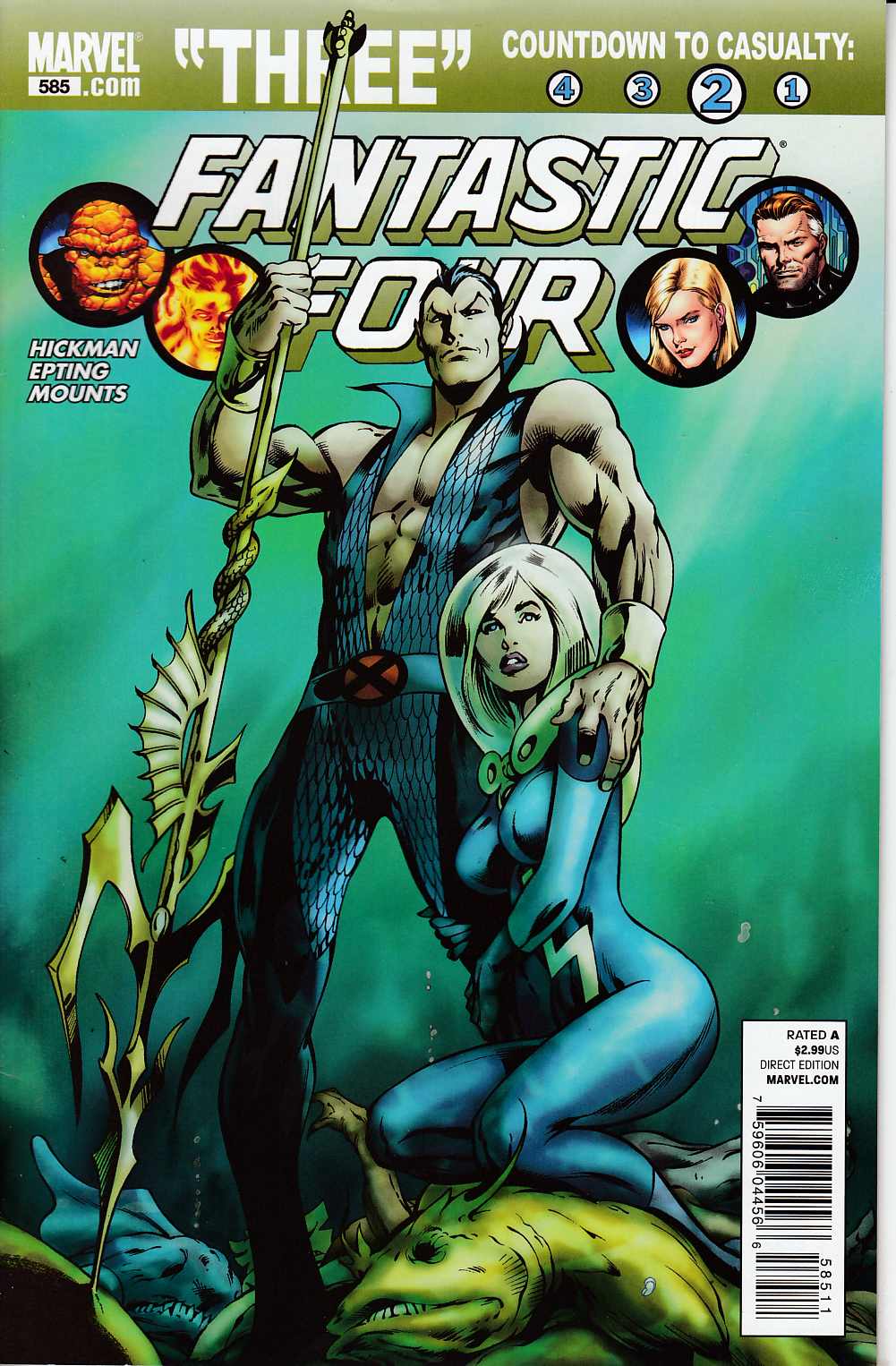 Fantastic Four #585 Very Fine (8.0) [Marvel Comic] THUMBNAIL