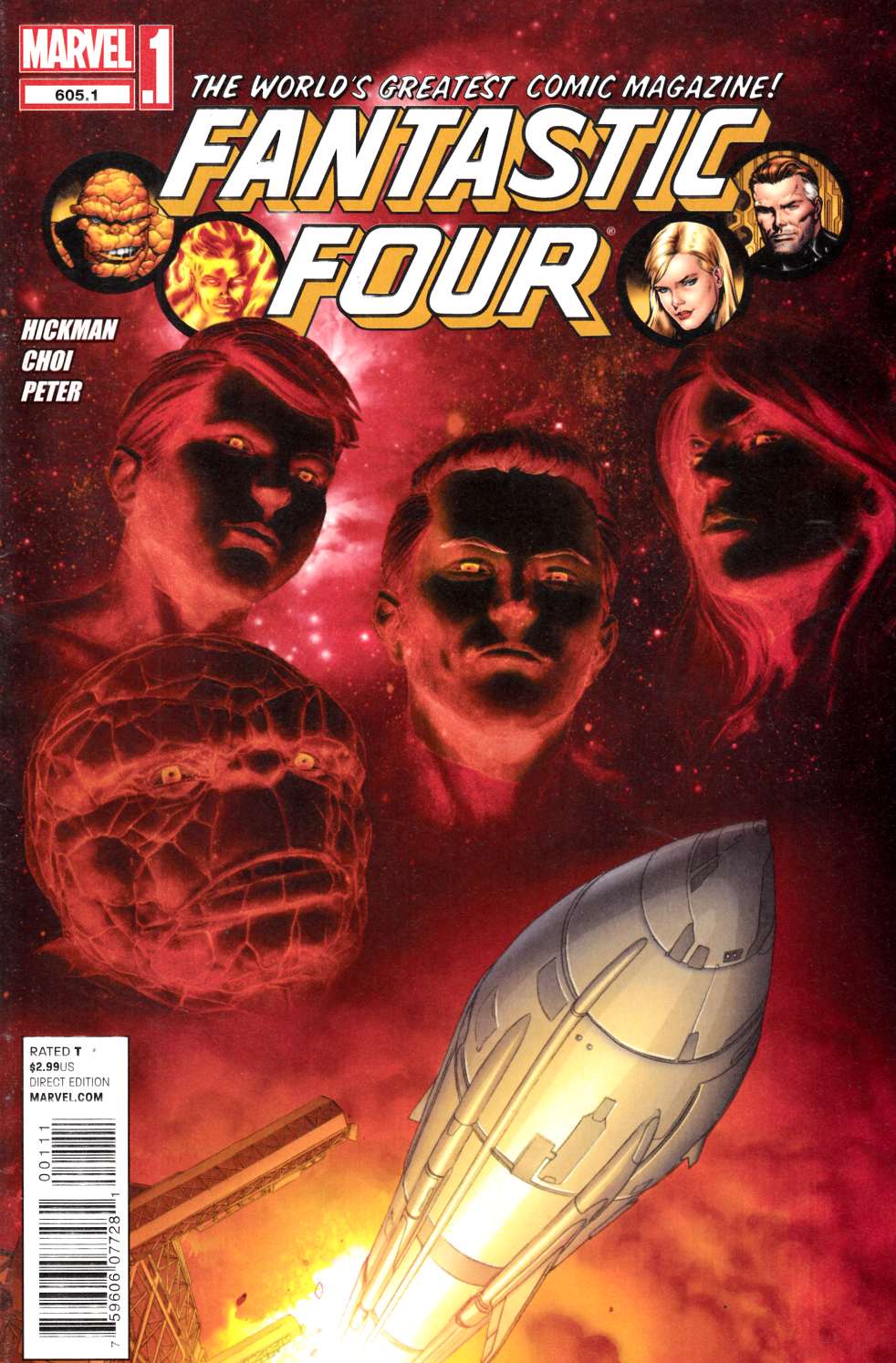 Fantastic Four #605.1 Very Fine (8.0) [Marvel Comic] THUMBNAIL