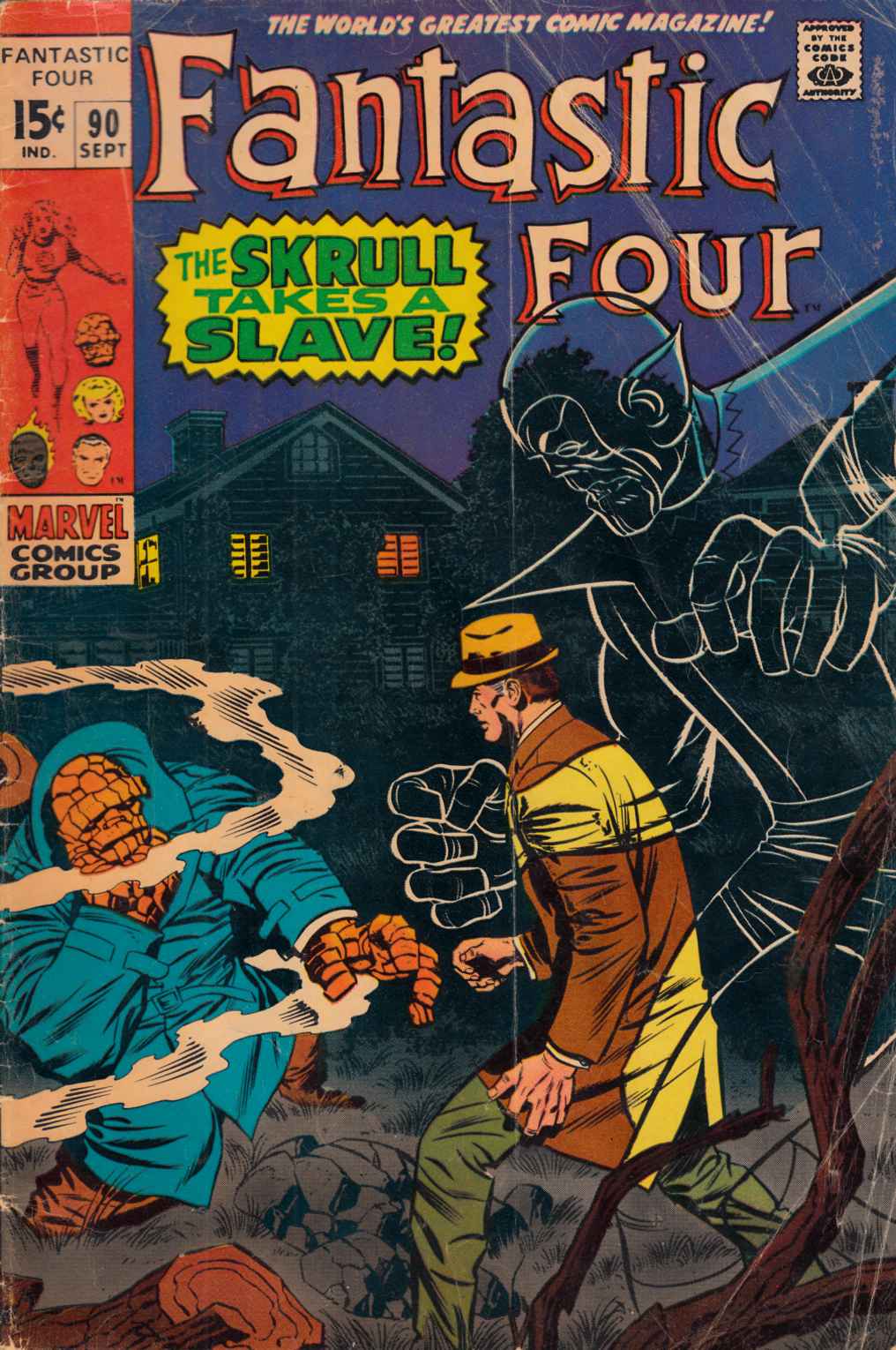 Fantastic Four #90 Good/Very Good (3.0) [Marvel Comic] THUMBNAIL