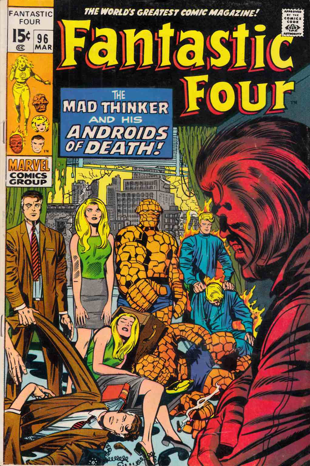 Fantastic Four #96 Fine Plus (6.5) [Marvel Comic] THUMBNAIL