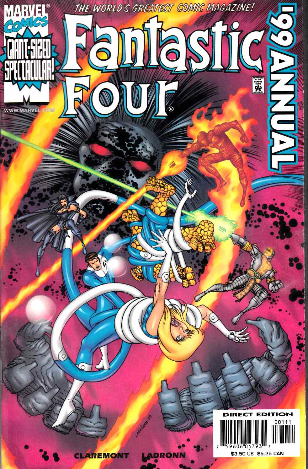 Fantastic Four Annual 1999 Fine (6.0) [Marvel Comic] THUMBNAIL