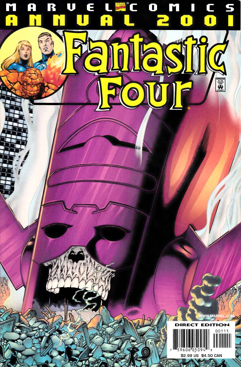 Fantastic Four Annual 2001 Near Mint (9.4) [Marvel Comic] THUMBNAIL