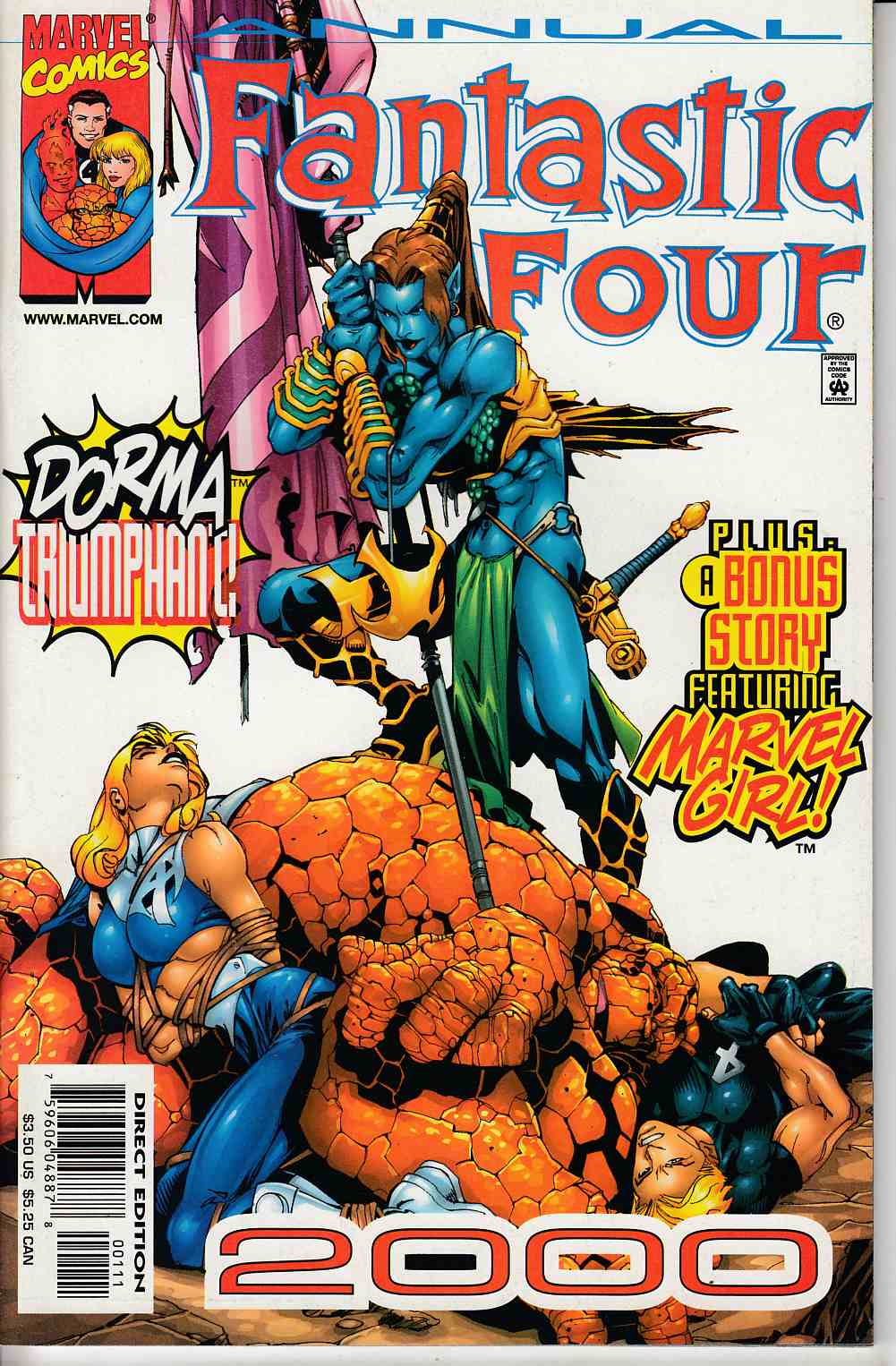 Fantastic Four Annual 2000 Near Mint (9.4) [Marvel Comic] THUMBNAIL