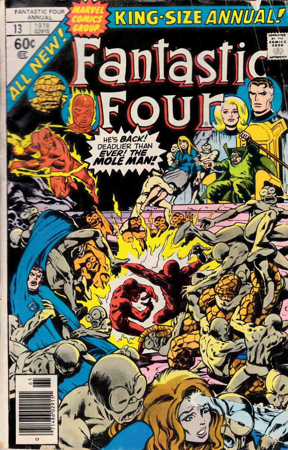 Fantastic Four Annual #13 Good Minus (1.8) [Marvel Comic] THUMBNAIL
