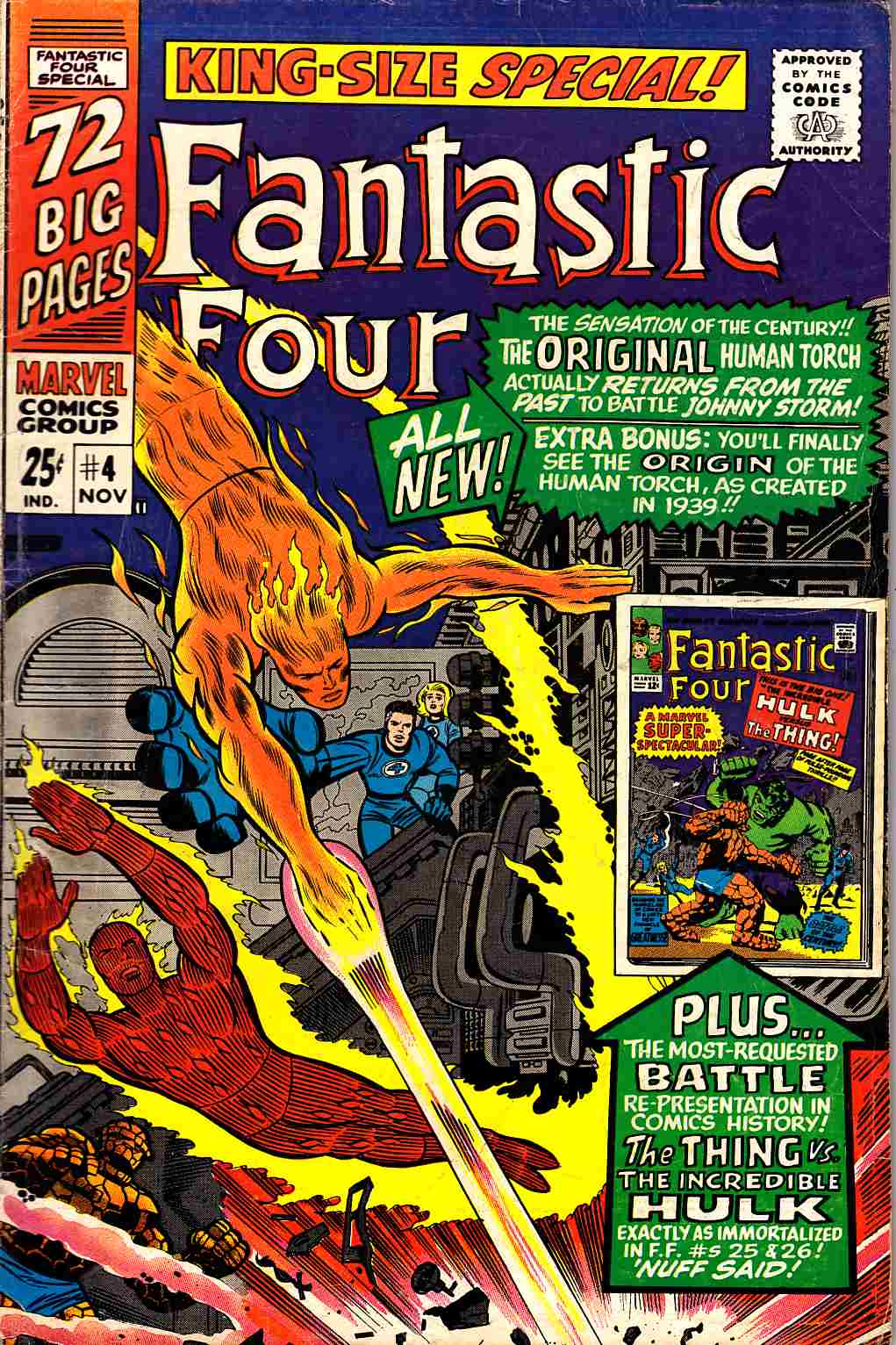 Fantastic Four Annual #4 Very Good (4.0) [Marvel Comic] THUMBNAIL