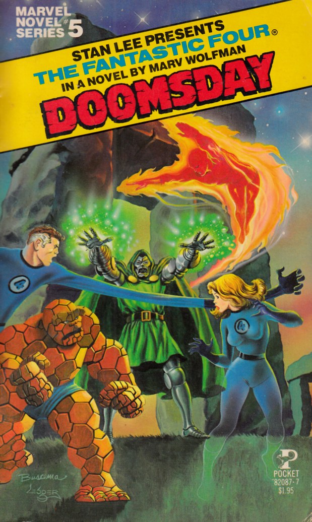 Fantastic Four Doomsday Novel PB Fine (6.0) [Marvel Softcover] LARGE