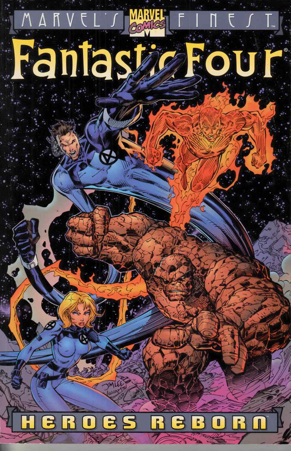 Fantastic Four Heroes Reborn GN Very Fine (8.0) [Marvel Softcover] LARGE