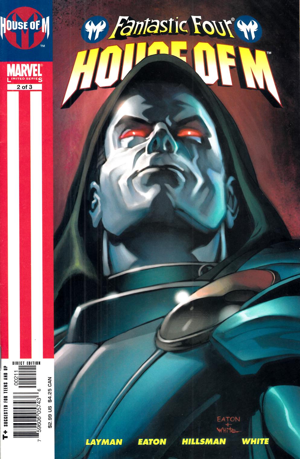 Fantastic Four House of M #2 Very Fine (8.0) [Marvel Comic] LARGE