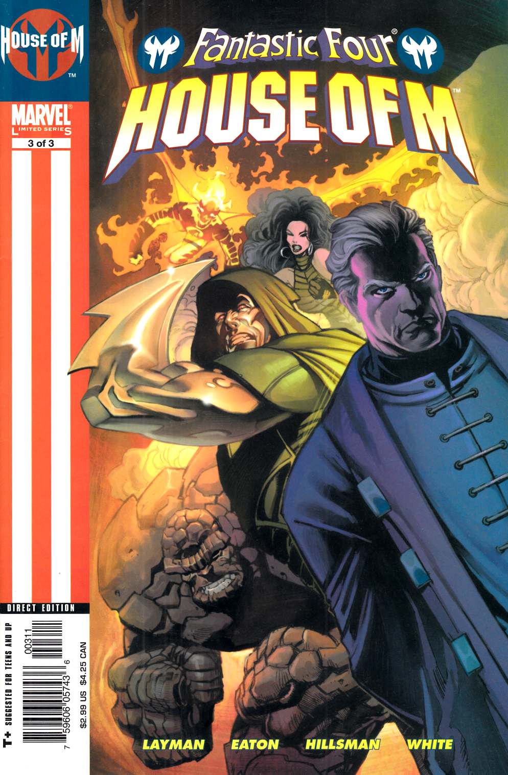 Fantastic Four House of M #3 Very Fine (8.0) [Marvel Comic] THUMBNAIL