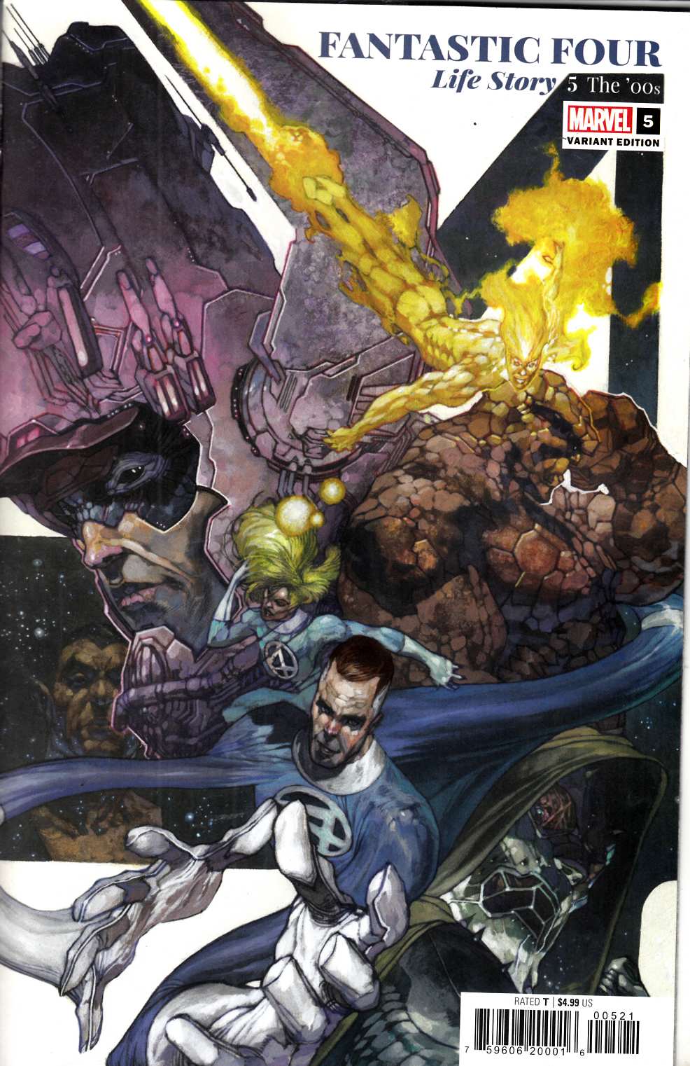 Fantastic Four Life Story #5 Bianchi Variant Cover Near Mint (9.4) [Marvel Comic] THUMBNAIL